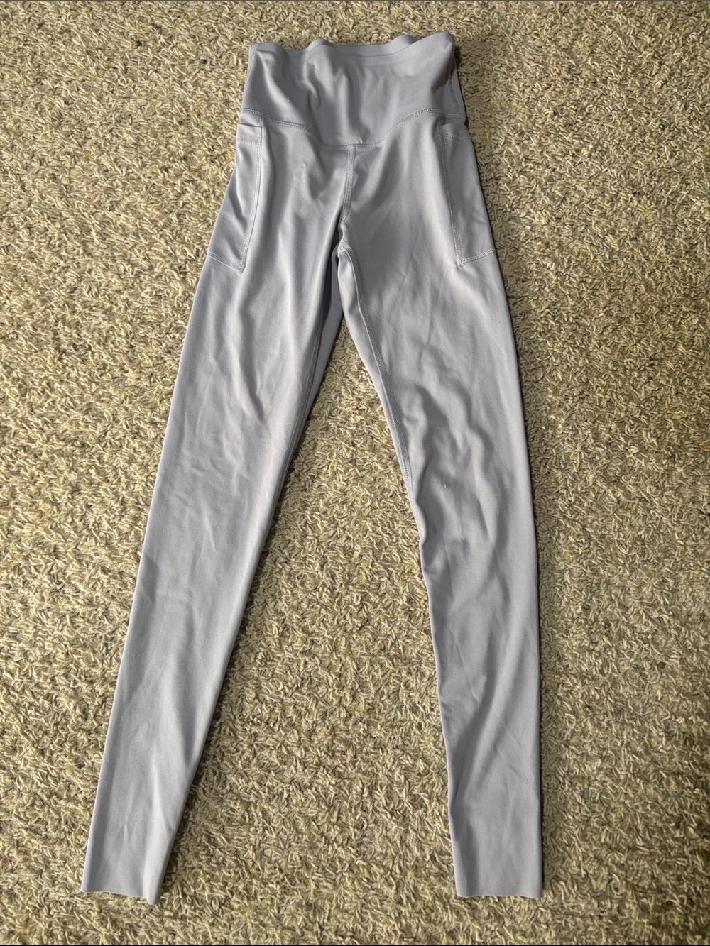 PINK Victoria's Secret High-Waist Leggings in Light Gray